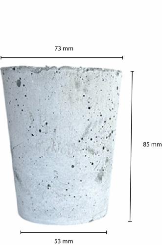 Betonklods konisk STQ1 SA+ 85 mm 