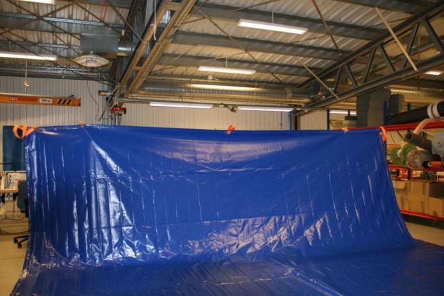 HauCon Snesejl 6x6 mtr. 450g/m2 m/skridsikring