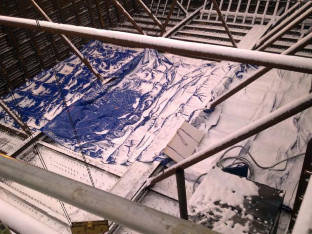 HauCon Snesejl 6x6 mtr. 450g/m2 m/skridsikring