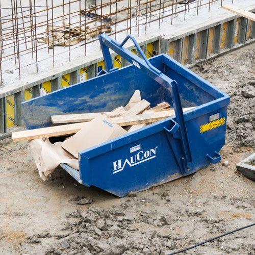 HauCon Materialekasse Super Light m/bøjle 1000 ltr.