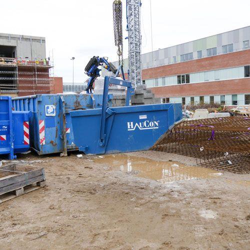 HauCon Materialekasse Super Light m/bøjle 1000 ltr.